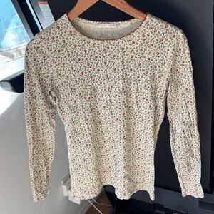 Floral Long Sleeve Top